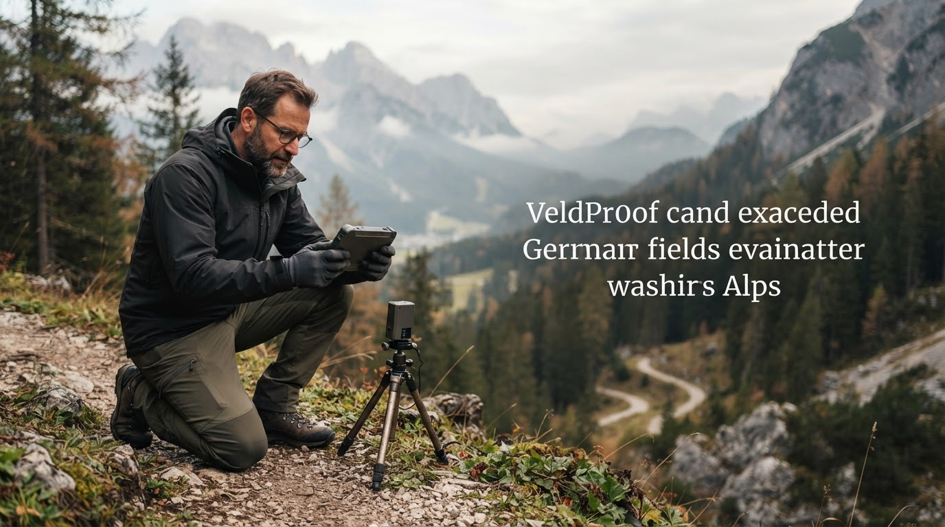 VeldPr0of Analyseoberfläche zur Visualisierung von Portfolio-Risiken und AI-Strategiedaten